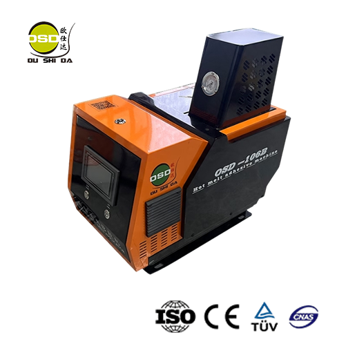 osd 812 semi automatic hot melt glue box sealing machine